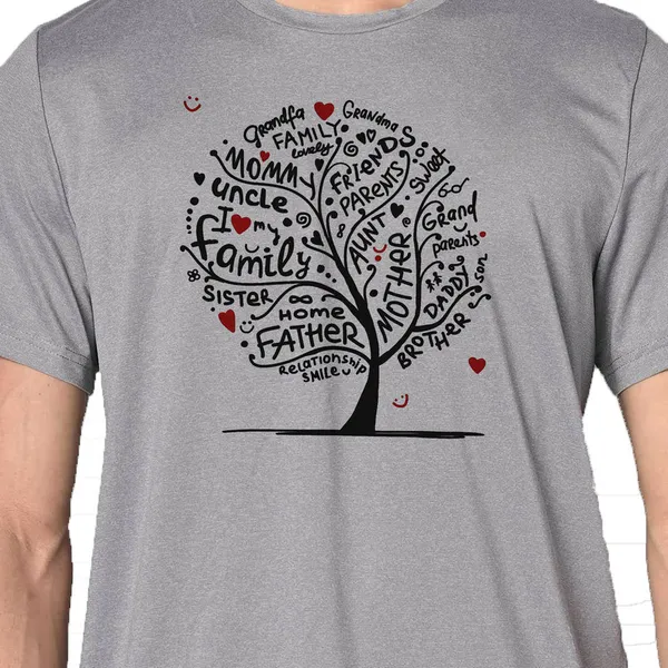 Mooch_Wale_Family_Tree_Of_Love__Quick-Dri_T-shirt_For_Men