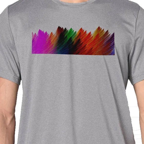 Mooch_Wale_Feathers_Colorful__Quick-Dri_T-shirt_For_Men