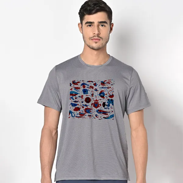 Mooch_Wale_Fishes_Blue_And_Red_Art__Quick-Dri_T-shirt_For_Men
