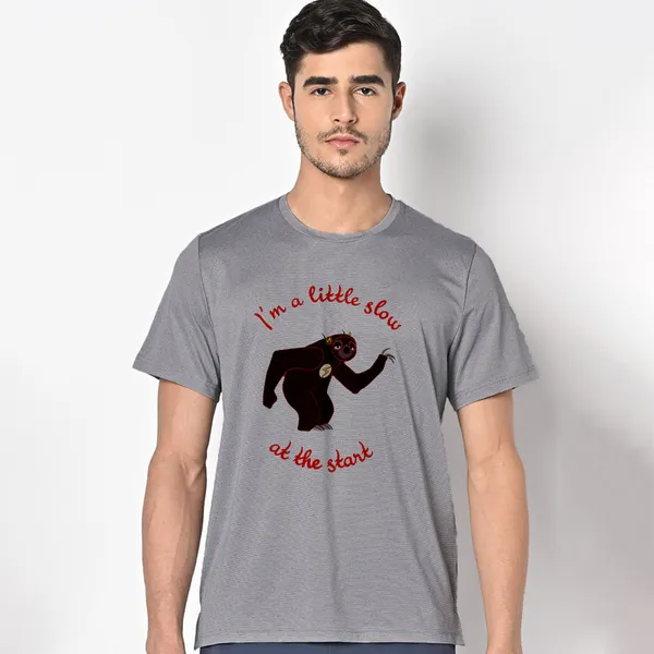 Mooch_Wale_Flash_Zootopia_Im_Alittle_Slow_At_The_Start__Quick-Dri_T-shirt_For_Men