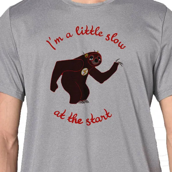 Mooch_Wale_Flash_Zootopia_Im_Alittle_Slow_At_The_Start__Quick-Dri_T-shirt_For_Men