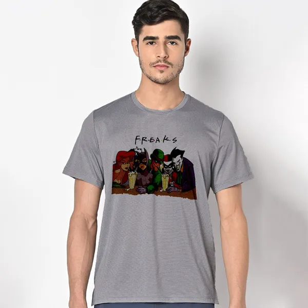 Mooch_Wale_Freaks_Friends__Quick-Dri_T-shirt_For_Men