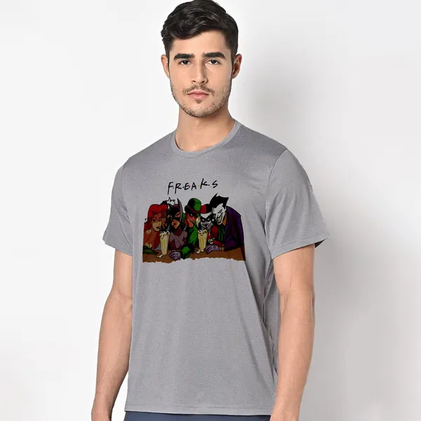Mooch_Wale_Freaks_Friends__Quick-Dri_T-shirt_For_Men