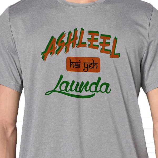 Mooch_Wale_Ashleel_Hai_Yeh_Launda__Quick-Dri_T-shirt_For_Men