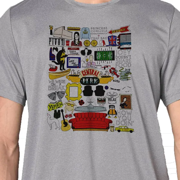 Mooch_Wale_Friends_Art__Quick-Dri_T-shirt_For_Men