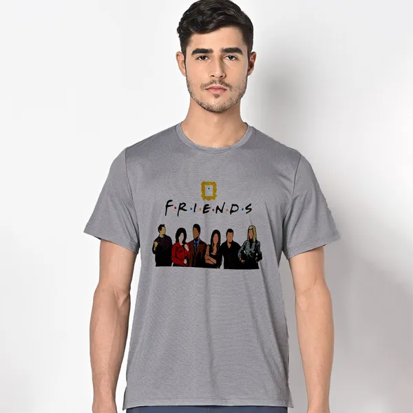 Mooch_Wale_Friends_At_The_Door__Quick-Dri_T-shirt_For_Men