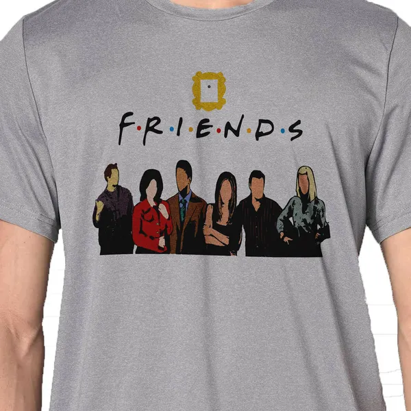 Mooch_Wale_Friends_At_The_Door__Quick-Dri_T-shirt_For_Men