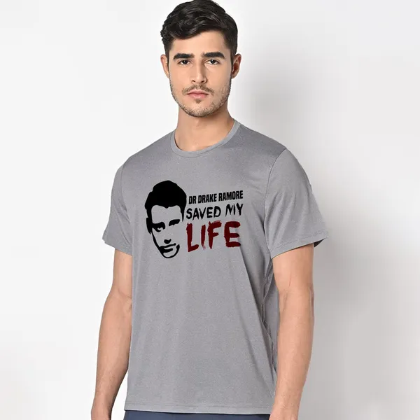 Mooch_Wale_Friends_Dr_Drake_Ramore_Saved_My_Life__Quick-Dri_T-shirt_For_Men