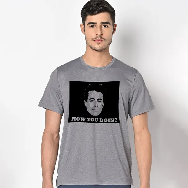 Mooch_Wale_Friends_Joye_How_You_Doin_Black_And_White__Quick-Dri_T-shirt_For_Men