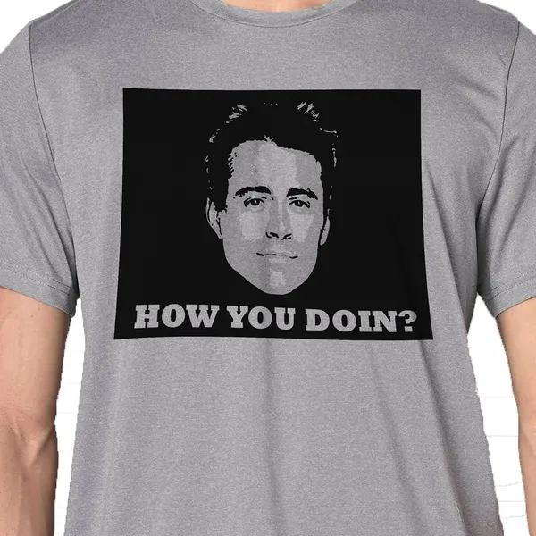 Mooch_Wale_Friends_Joye_How_You_Doin_Black_And_White__Quick-Dri_T-shirt_For_Men