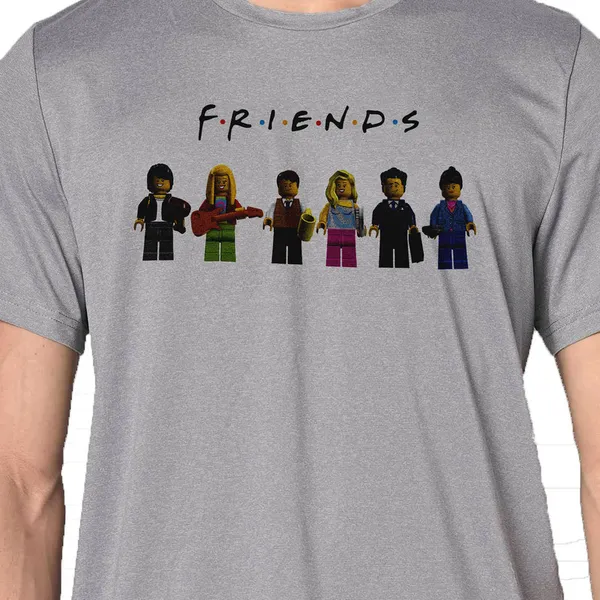 Mooch_Wale_Friends_Minicraft_Characters__Quick-Dri_T-shirt_For_Men