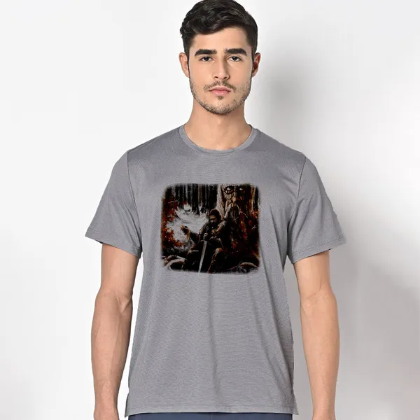 Mooch_Wale_Game_Of_Thrones_Ned_Stark_Godswood__Quick-Dri_T-shirt_For_Men