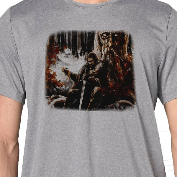 Mooch_Wale_Game_Of_Thrones_Ned_Stark_Godswood__Quick-Dri_T-shirt_For_Men