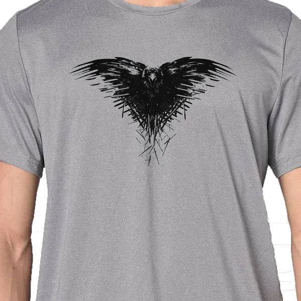 Mooch_Wale_Game_Of_Thrones_Three_Eyed_Raven_Art__Quick-Dri_T-shirt_For_Men