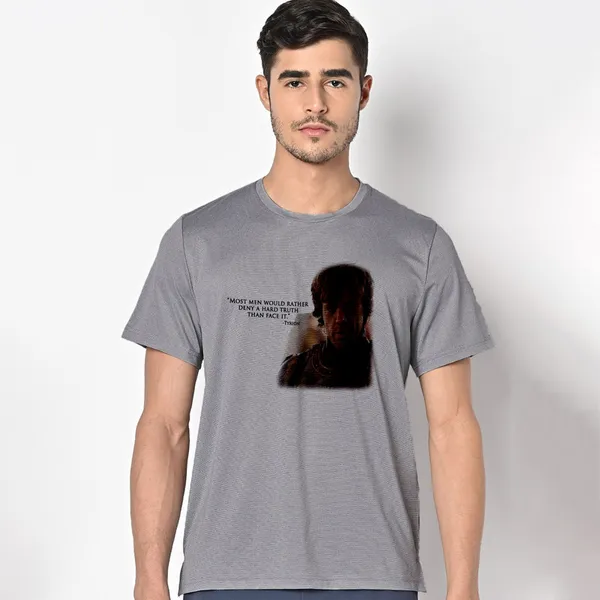Mooch_Wale_Game_Of_Thrones_Tyrion_Hard_Truth_Quote__Quick-Dri_T-shirt_For_Men