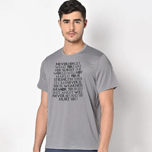 Mooch_Wale_Game_Of_Thrones_Wear_It_Like_And_Armor_Quote__Quick-Dri_T-shirt_For_Men