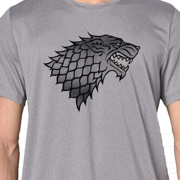 Mooch_Wale_Game_Of_Thrones_Wolf_Stark_Segial_Flag_Upside_Down__Quick-Dri_T-shirt_For_Men