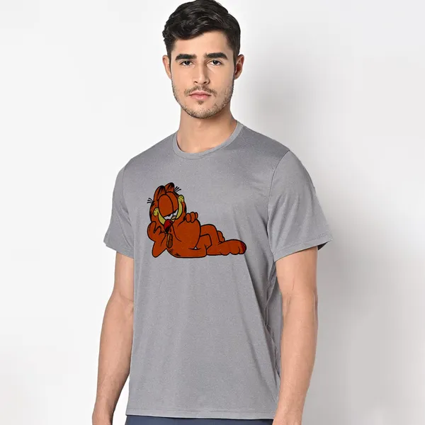Mooch_Wale_Garfield_Eating_A_Famous_Mouse__Quick-Dri_T-shirt_For_Men