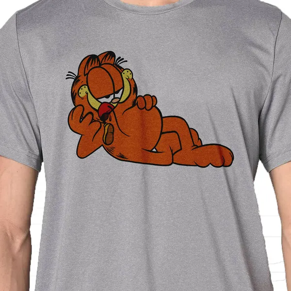 Mooch_Wale_Garfield_Eating_A_Famous_Mouse__Quick-Dri_T-shirt_For_Men