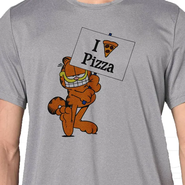 Mooch_Wale_Garfield_I_Love_Pizza__Quick-Dri_T-shirt_For_Men