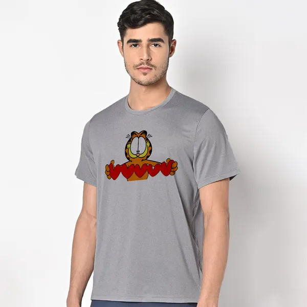 Mooch_Wale_Garfield_Love__Quick-Dri_T-shirt_For_Men