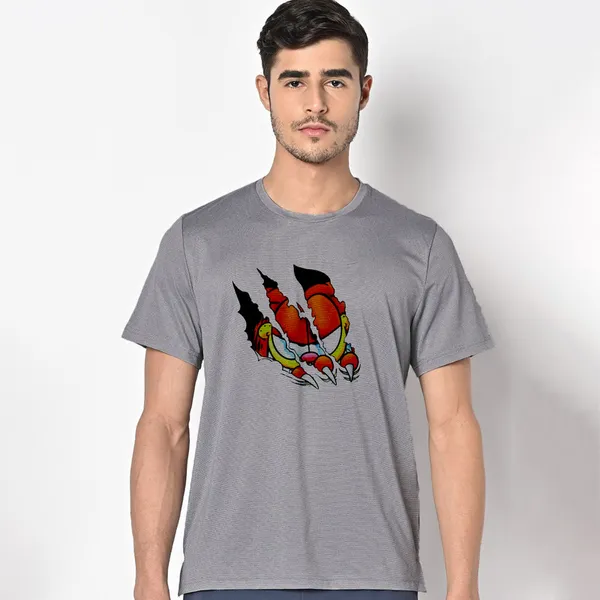 Mooch_Wale_Garfield_Scratches__Quick-Dri_T-shirt_For_Men