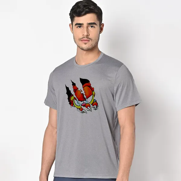 Mooch_Wale_Garfield_Scratches__Quick-Dri_T-shirt_For_Men