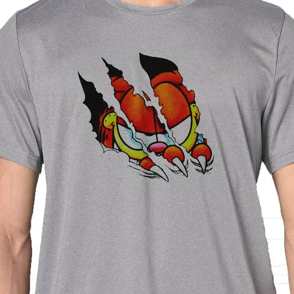 Mooch_Wale_Garfield_Scratches__Quick-Dri_T-shirt_For_Men