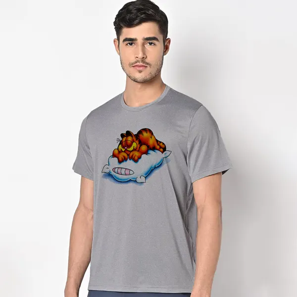 Mooch_Wale_Garfield_Sleep_Ahead__Quick-Dri_T-shirt_For_Men