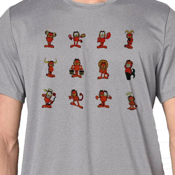 Mooch_Wale_Garfield_Zodiac_Signs__Quick-Dri_T-shirt_For_Men