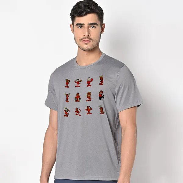 Mooch_Wale_Garfield_Zodiac_Signs__Quick-Dri_T-shirt_For_Men