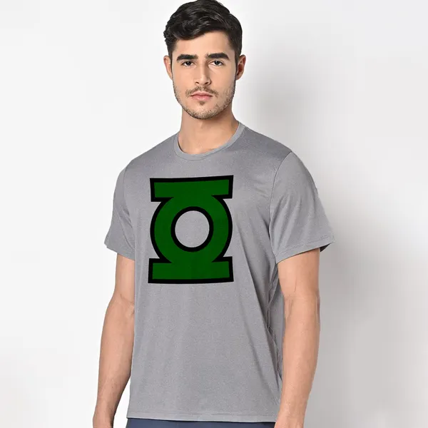 Mooch_Wale_Green_Lantern_Logo__Quick-Dri_T-shirt_For_Men