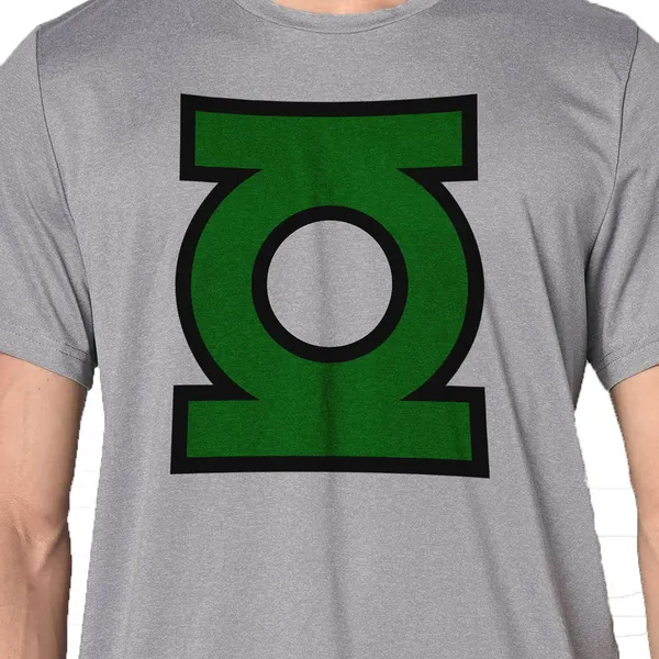 Mooch_Wale_Green_Lantern_Logo__Quick-Dri_T-shirt_For_Men