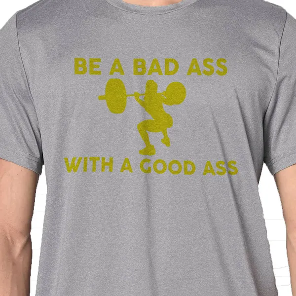 Mooch_Wale_Bad_Ass_With_Good_Ass_White_And_Yellow__Quick-Dri_T-shirt_For_Men