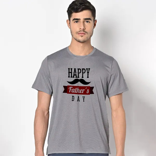 Mooch_Wale_Happy_Mooch_Fathers_Day__Quick-Dri_T-shirt_For_Men