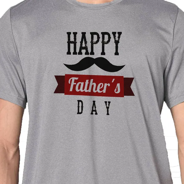 Mooch_Wale_Happy_Mooch_Fathers_Day__Quick-Dri_T-shirt_For_Men