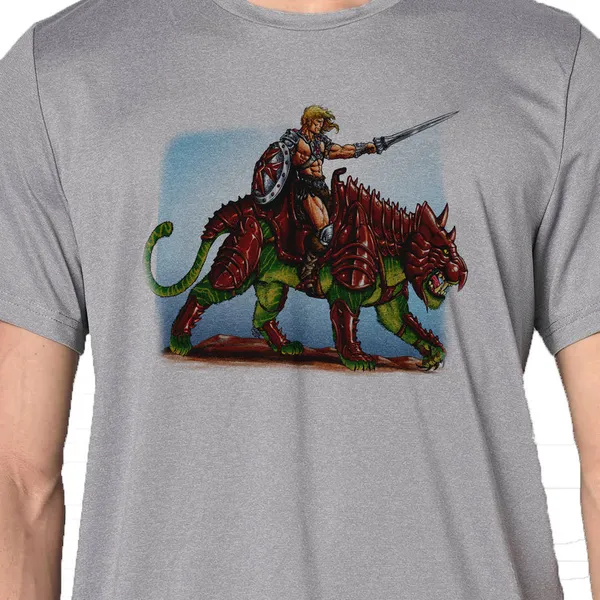 Mooch_Wale_He_Man_And_Tiger_Armor__Quick-Dri_T-shirt_For_Men