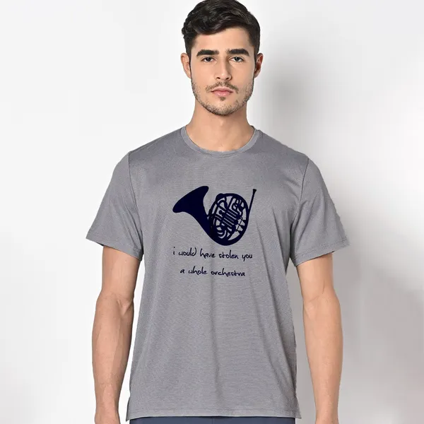Mooch_Wale_How_I_Met_Your_Mother_Blue_French_Horn__Quick-Dri_T-shirt_For_Men