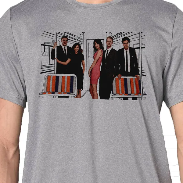 Mooch_Wale_How_I_Met_Your_Mother_Train_Art_Characters__Quick-Dri_T-shirt_For_Men