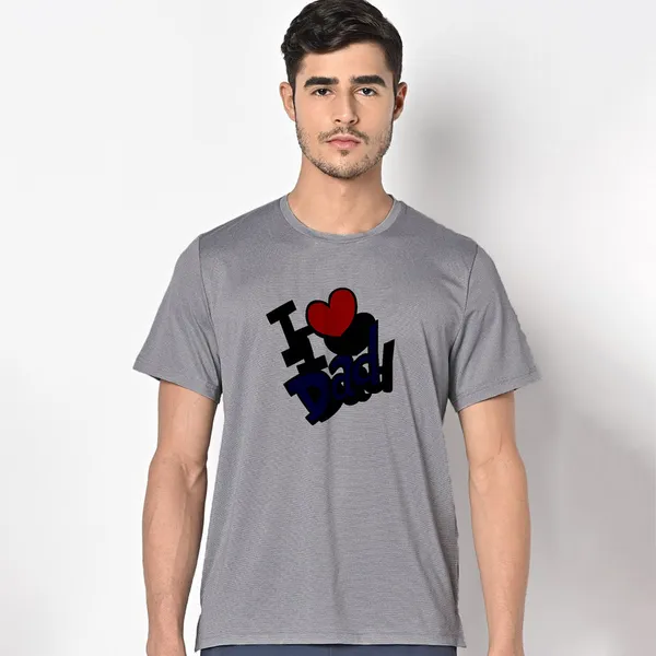 Mooch_Wale_I_Love_Dad__Quick-Dri_T-shirt_For_Men