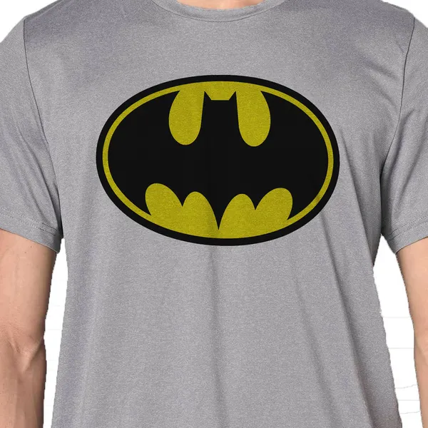 Mooch_Wale_Batman_Old_Logo__Quick-Dri_T-shirt_For_Men