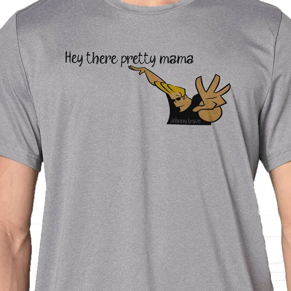 Mooch_Wale_Johnny_Bravo_Hey_There_Pretty_Mama__Quick-Dri_T-shirt_For_Men