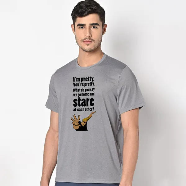 Mooch_Wale_Johnny_Bravo_Pretty_Stare_Quotes__Quick-Dri_T-shirt_For_Men
