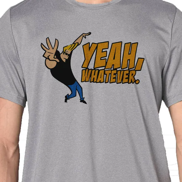 Mooch_Wale_Johnny_Bravo_Yeah_Whatever__Quick-Dri_T-shirt_For_Men