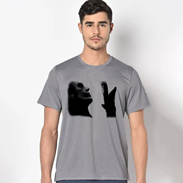 Mooch_Wale_Joker_Heath_Ledger_Black_And_White_Card_Artwork__Quick-Dri_T-shirt_For_Men