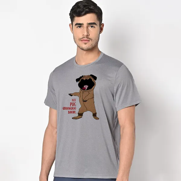 Mooch_Wale_Kee_Pug_Ghoongroo_Bandh__Quick-Dri_T-shirt_For_Men