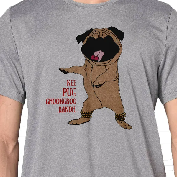 Mooch_Wale_Kee_Pug_Ghoongroo_Bandh__Quick-Dri_T-shirt_For_Men