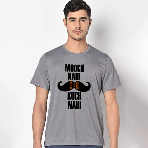 Mooch_Wale_Kuch_Nahi__Quick-Dri_T-shirt_For_Men