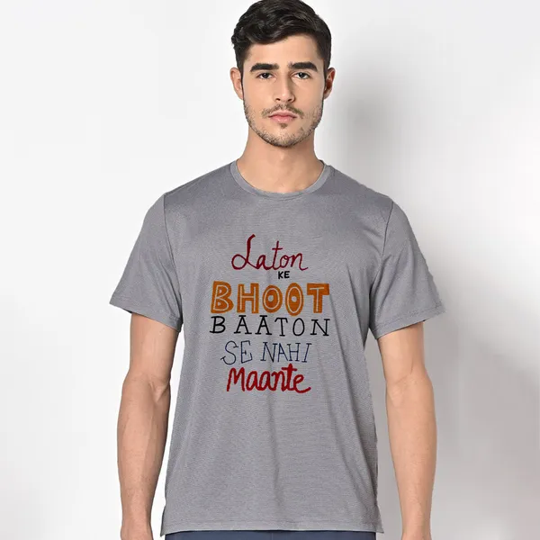 Mooch_Wale_Laton_Ke_Bhoot_Baaton_Se_Nahi_Maante__Quick-Dri_T-shirt_For_Men