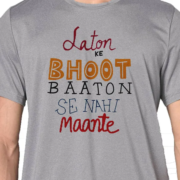 Mooch_Wale_Laton_Ke_Bhoot_Baaton_Se_Nahi_Maante__Quick-Dri_T-shirt_For_Men